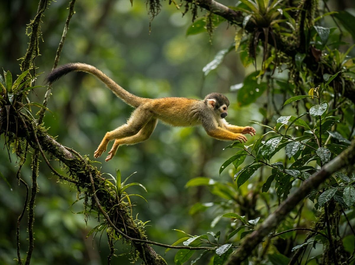 Mammals photography from Costa Rica's Osa Peninsula